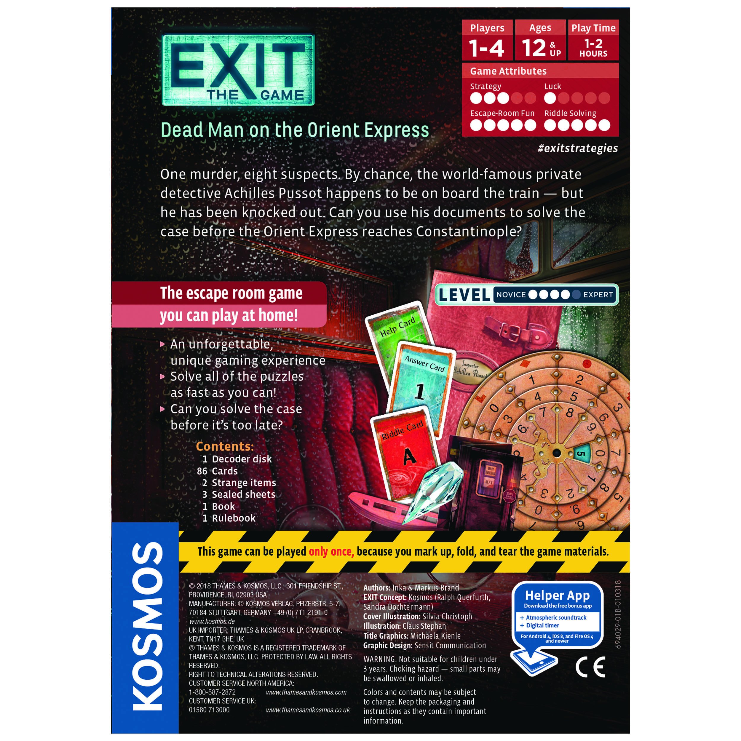 Exit the Game : Dead Man on The Orient Express
